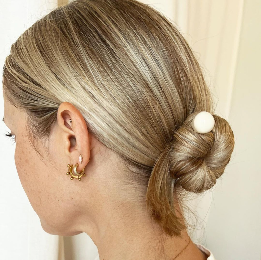 Top Knots & Buns With Pins