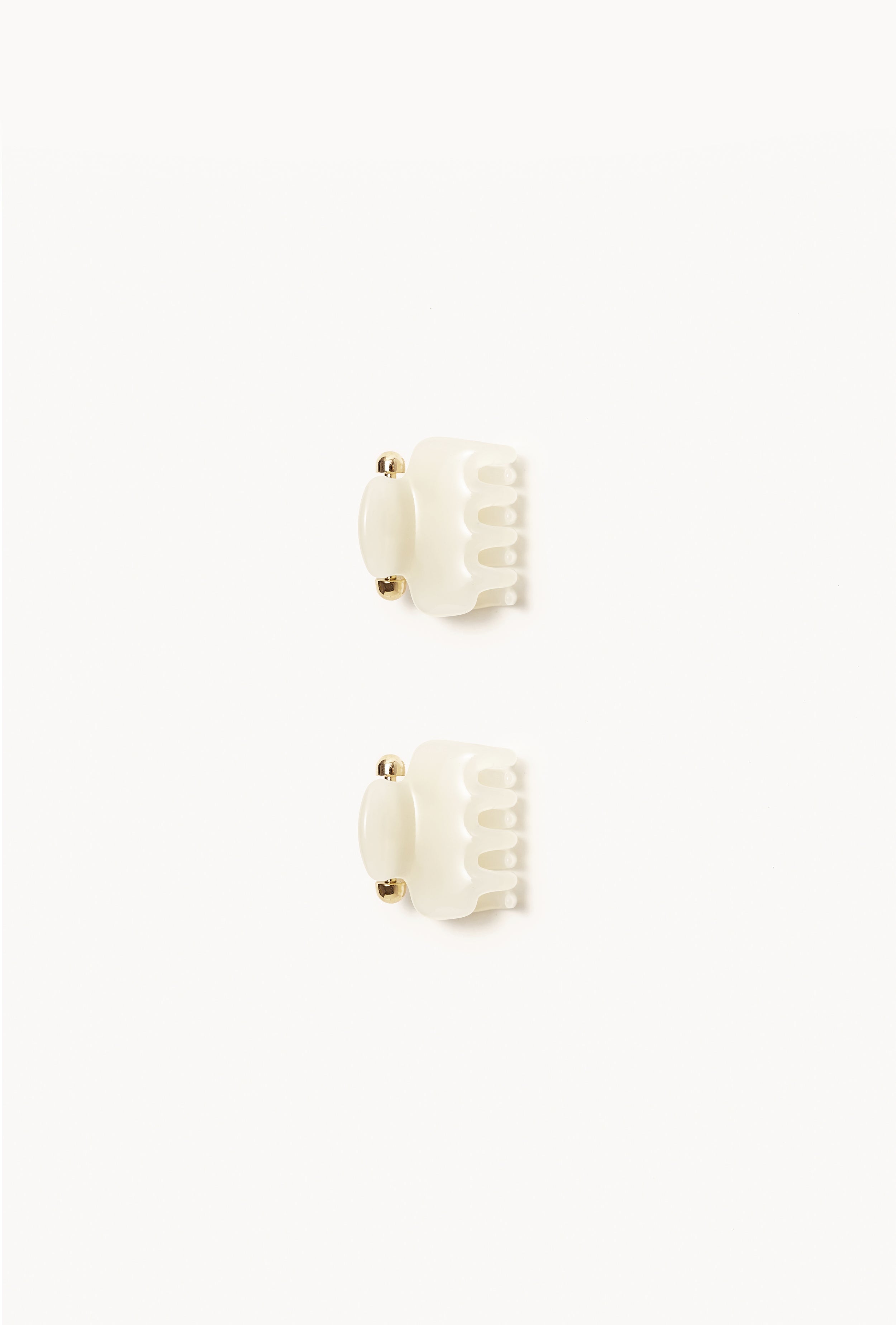 ヘアアクセサリー UNDO hairware No.4 CLAW CLIP Alabaster 4